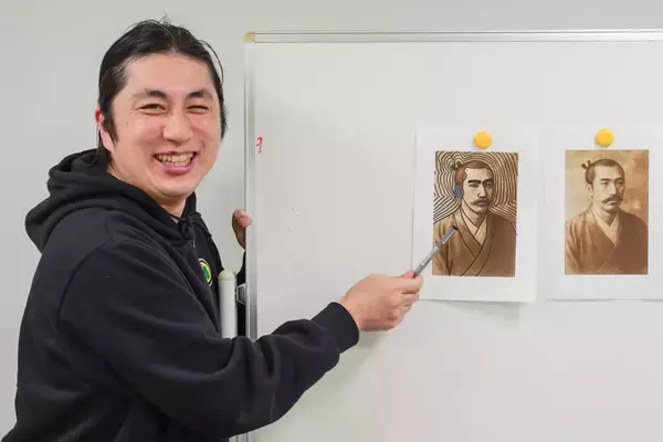 「受験生の時間を守れ！　「教科書の偉人落書き選手権」3本勝負でランパンプスが対決！」の画像