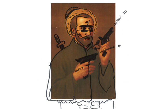 受験生の時間を守れ！　「教科書の偉人落書き選手権」3本勝負でランパンプスが対決！