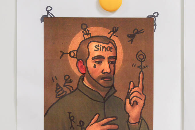 受験生の時間を守れ！　「教科書の偉人落書き選手権」3本勝負でランパンプスが対決！