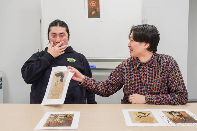 受験生の時間を守れ！　「教科書の偉人落書き選手権」3本勝負でランパンプスが対決！