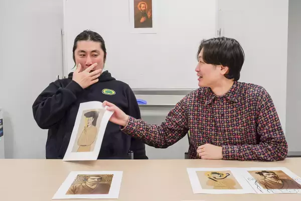 「受験生の時間を守れ！　「教科書の偉人落書き選手権」3本勝負でランパンプスが対決！」の画像