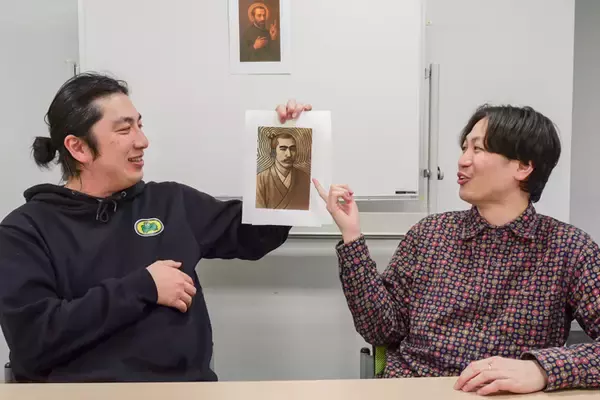 「受験生の時間を守れ！　「教科書の偉人落書き選手権」3本勝負でランパンプスが対決！」の画像