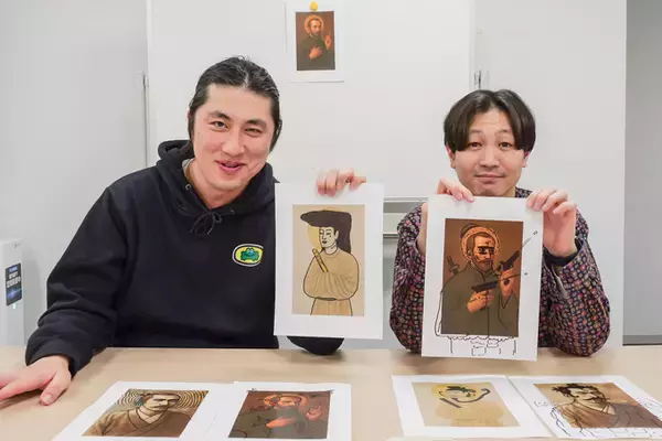 「受験生の時間を守れ！　「教科書の偉人落書き選手権」3本勝負でランパンプスが対決！」の画像