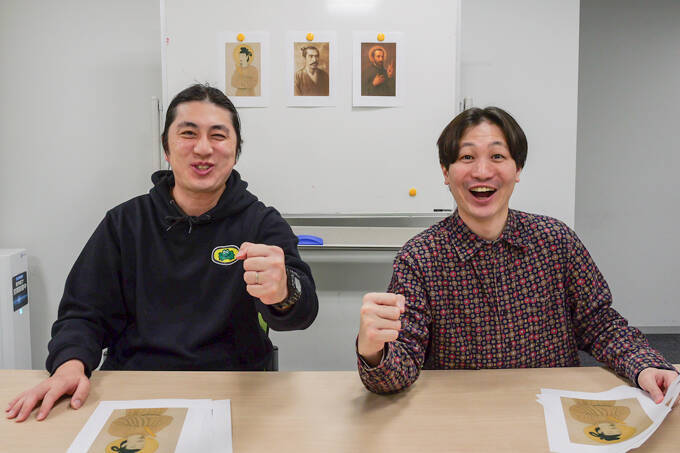 受験生の時間を守れ！　「教科書の偉人落書き選手権」3本勝負でランパンプスが対決！