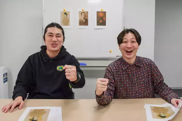 「受験生の時間を守れ！　「教科書の偉人落書き選手権」3本勝負でランパンプスが対決！」の画像