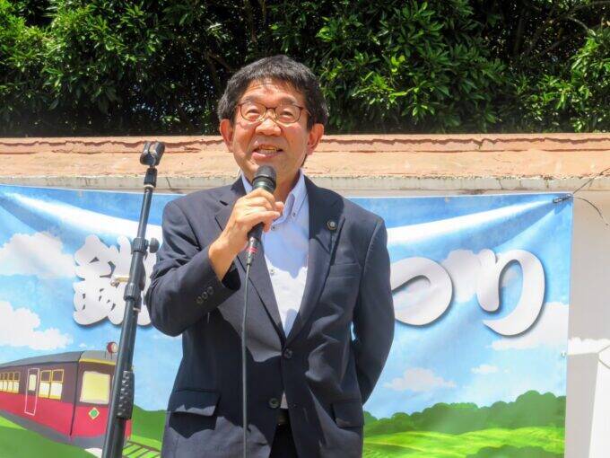 銚子電鉄がドムドムハンバーガーとコラボ　銚電まつりでお披露目