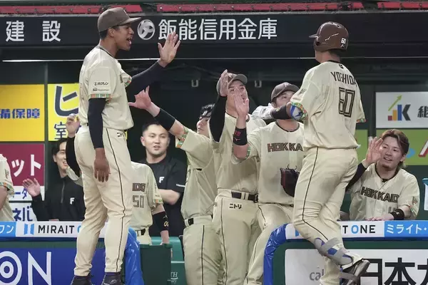 野村弘樹氏「力がありますね」6月打撃好調の日本ハム・吉田が自身初の1試合2ホーマーも空砲に…