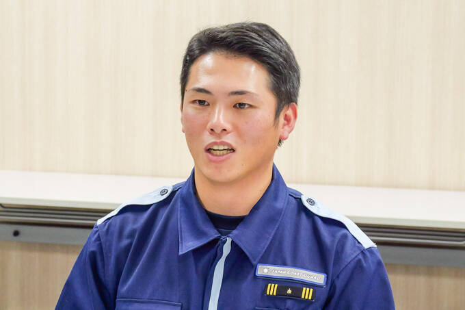 日本の海を守る！　『海猿』に憧れた二人の海上保安大学校の学生にランパンプスがインタビュー！