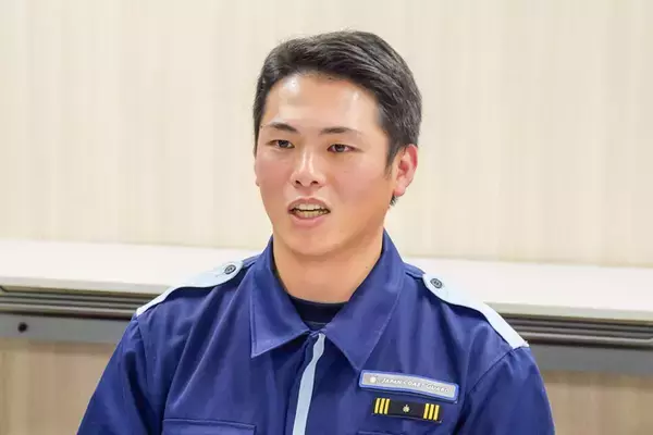 「日本の海を守る！　『海猿』に憧れた二人の海上保安大学校の学生にランパンプスがインタビュー！」の画像