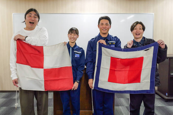 日本の海を守る！　『海猿』に憧れた二人の海上保安大学校の学生にランパンプスがインタビュー！