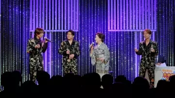 島津悦子、自ら選曲した昭和の名曲『ふたりの大阪』をLAST FIRSTとしっとりデュエット「ドキドキしました（笑）」