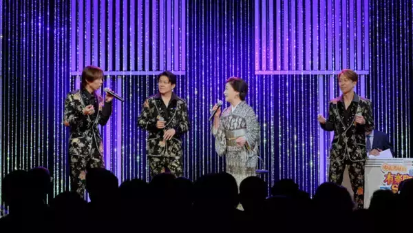 島津悦子、自ら選曲した昭和の名曲『ふたりの大阪』をLAST FIRSTとしっとりデュエット「ドキドキしました（笑）」