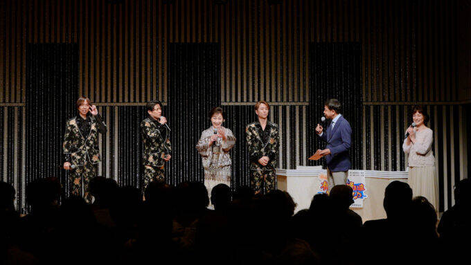 島津悦子、自ら選曲した昭和の名曲『ふたりの大阪』をLAST FIRSTとしっとりデュエット「ドキドキしました（笑）」