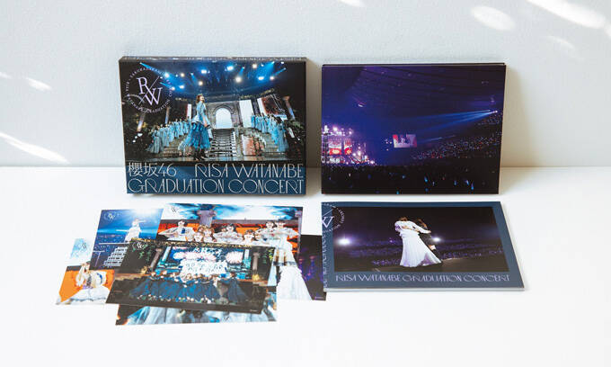 櫻坂46 『渡邉理佐 卒業コンサート』映像作品パッケージビジュアル公開！