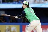 「ヤクルト・長岡、2安打2四球3得点！髙津臣吾氏「しっかりスイングもできていますし」…「1番バッターの役割を果たしています」」の画像1