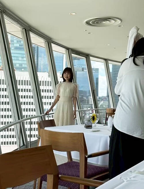 「ニッポン放送のカレンダーを撮るのにとっておきの場所で撮影できました」増山さやかアナウンサー