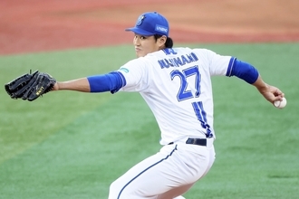 DeNA・藤浪、初回先頭から三者連続四球で相川監督がマウンドへ　高木豊氏「いかなくて僕はいいと思う」