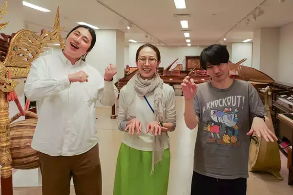 「世界の楽器が大集合！？　国立音楽大学 楽器学資料館の展示室にランパンプスが潜入！」の画像