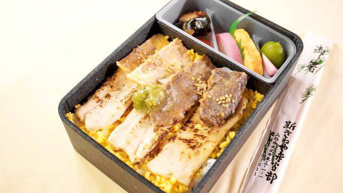 山形新幹線開業30周年記念駅弁・第2弾は、3つのブランド肉が楽しめる「どまん中」！