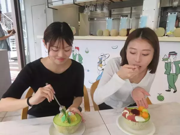 「「いばらきメロンカフェ2026」連日大盛況　イバラキングの魅力をアピール」の画像