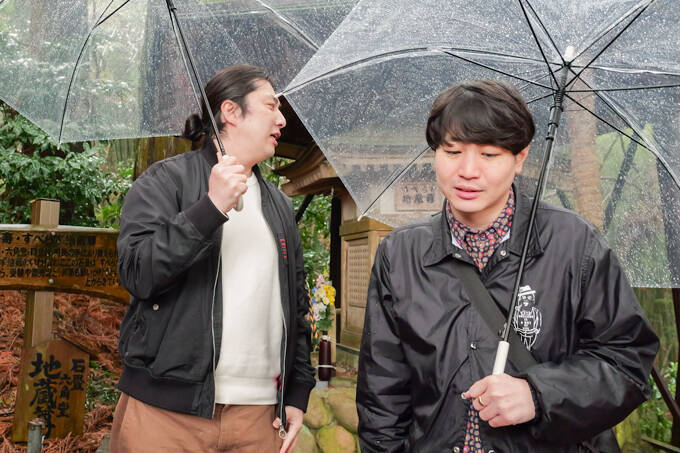 “すべらない”は本当なのか！？　静岡・すべらず地蔵尊でランパンプスがガチ検証！