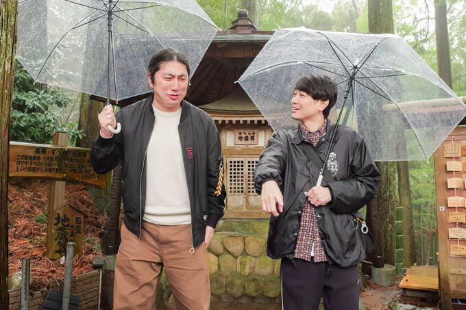 “すべらない”は本当なのか！？　静岡・すべらず地蔵尊でランパンプスがガチ検証！