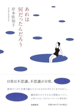 異世界に通じる亀裂を見つける名人。だからこれはとんがった第一級の不条理文学なのだ