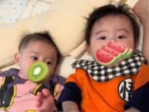 「男前双子くん」中川翔子、育児ショット公開＆“親戚のヘルプ”に感謝「恭子ねえちゃんがきてくれた」