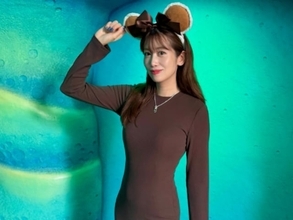 「スタイル良くないと着れない」中川安奈、ボディライン際立つ姿でディズニーへ！ 「ウエスト細い～」