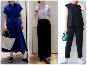 【雨の日の服装】しっかり雨対策しながら“おしゃれ見え”！ 40代50代におすすめの「梅雨コーデ」3選