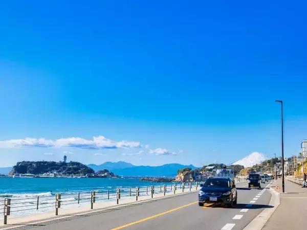 クリスマスに行きたい「神奈川県の絶景ドライブスポット」ランキング！ 2位「湘南海岸沿い国道134号」、1位は？