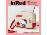 「コールマン×ハローキティのコラボが実現、『InRed 2026年10月号増刊』のワッペン付きポーチがレトロで可愛い」の画像1