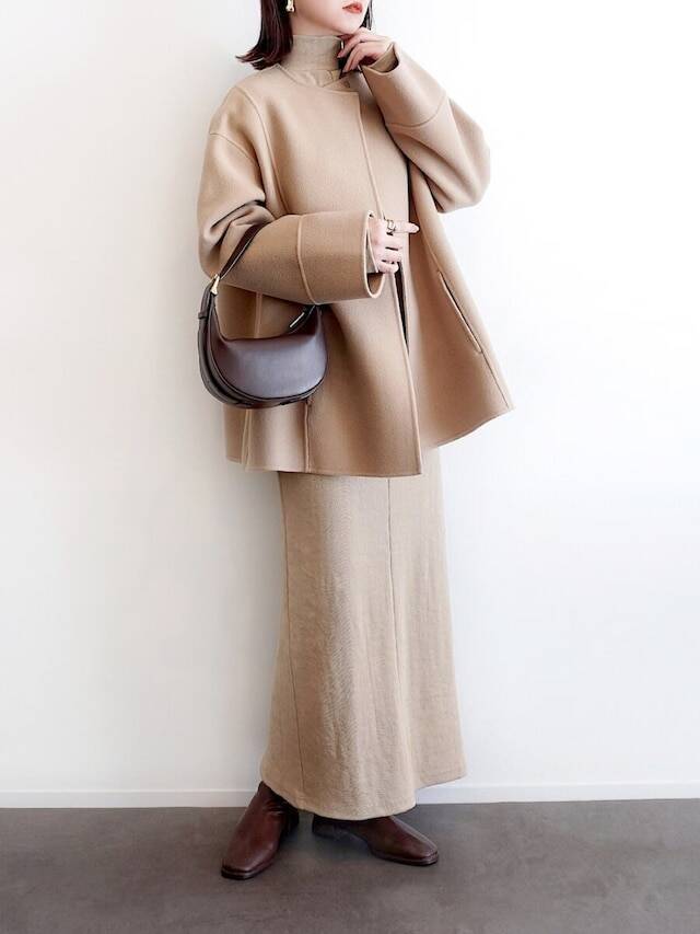 2026年2月は「ベージュ」で運気アップ！ アウターで叶える開運コーディネート4選