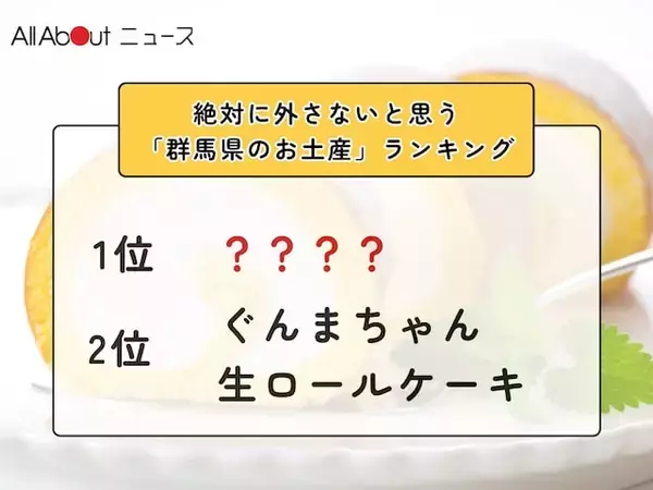 絶対に外さないと思う「群馬県のお土産」ランキング！ 2位「ぐんまちゃん生ロールケーキ」を抑えた1位は？【2026年調査】