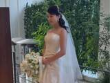 「「遂に本物を」川島海荷、結婚式ショット公開！ 純白のドレス姿「緊張が伝わってきます」「美しすぎる」」の画像1
