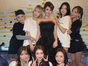 「すごい人望だね」人気キャバ嬢、あっすんの誕生日パーティーで「2億円円タワーてどゆこと？！」驚き