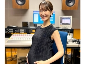 「まじですか？」32歳女子アナ、第1子妊娠報告＆大きなおなか公開「スタイル良すぎて全然わかりませんでした」