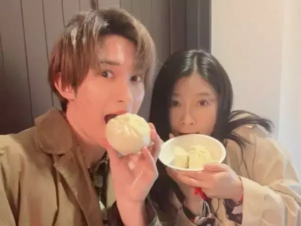 「ジェシーと一緒に」篠原涼子、SixTONESジェシーとのオフショット公開「こういう時間、好き。頑張るぞ～」