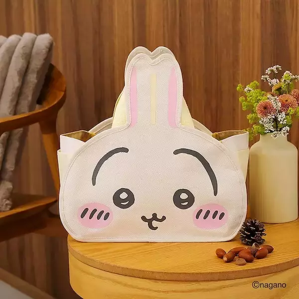 「キャンバス地のうさぎトートに一目惚れ確定。『CHIIKAWA INTERIOR TOTE BAG BOOK』7月23日発売」の画像