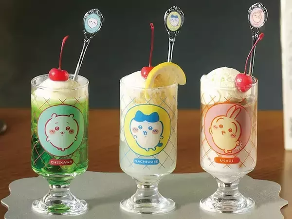 「かわいすぎるだろさすがに」ちいかわマーケットにレトロな「ソーダグラス」新登場！ 「なんだこれかわちい」