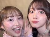 「「アイドル界の最強同級生コンビ」百田夏菜子、“同級生”ショット公開「この代マジで強すぎる」「やばい」」の画像1