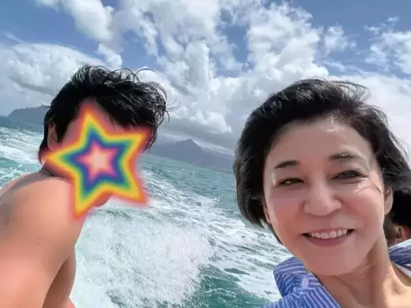「こんなに大きくて逞しい息子さんが」高嶋ちさ子、成長した息子とのプライベートショット公開「素敵な青年」