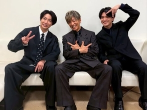 木村拓哉、相葉雅紀＆Aぇ! group・正門良規との3ショットを公開！ 「こんな空気と時間をお届けできると」