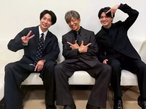 木村拓哉、相葉雅紀＆Aぇ! group・正門良規との3ショットを公開！ 「こんな空気と時間をお届けできると」