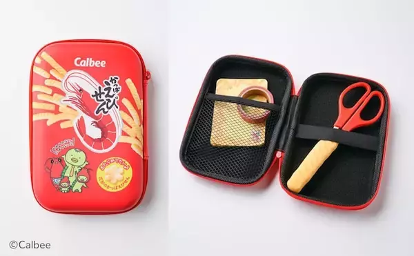 「【本日発売】かっぱえびせんそっくりの「ステーショナリー4点セット」が付いてくる！ 『Calbee かっぱえびせん FANBOOK』が7月22日発売」の画像