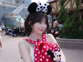 「完全にミニーちゃんやん…」宮脇咲良、“人生初”のディズニーワールドへ！ 「もはやディズニー越え」
