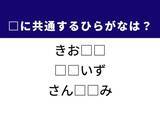「【ひらがなクイズ】野球の戦術や駅の小さな売店や共通するひらがな2文字は？」の画像1