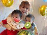 「中川翔子、双子息子の生後7カ月を報告！ 「シュッと引きしまって」「なんと癒されるのでしょうか」」の画像1