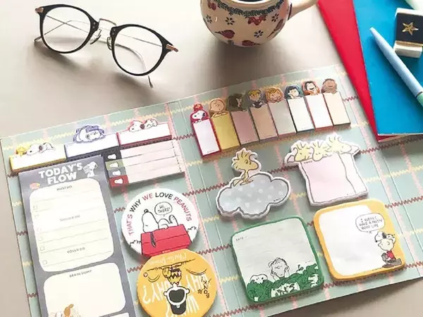 「【付録】SNOOPYの「ふせんセット」が付いてくる！ 予約必須の『SNOOPY 超ボリューム！ ふせんセット BOOK』は6月12日発売」の画像