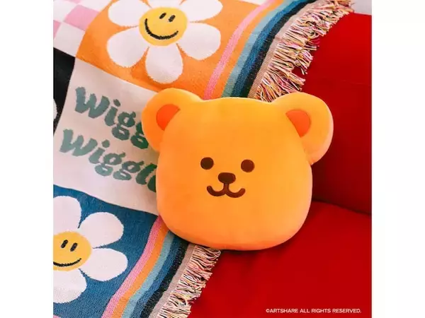「【付録】触り心地に癒される「ウィグルベアのもちもちクッション」が付いてくる！ 『wiggle wiggle ウィグルベアのもちもちクッション Book』が6月4日発売」の画像